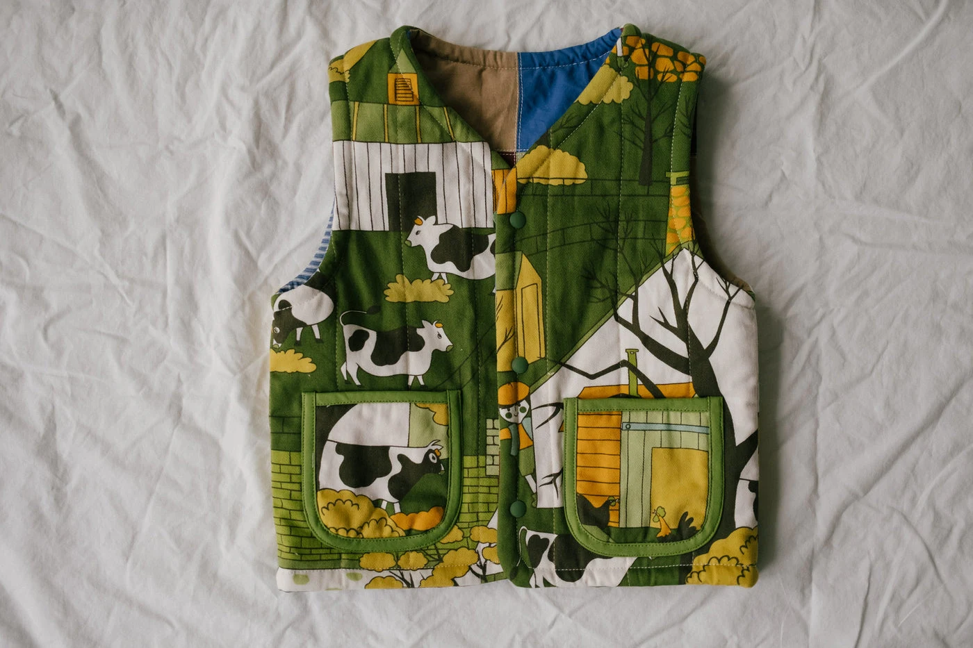 Farmyard Reversible Vest