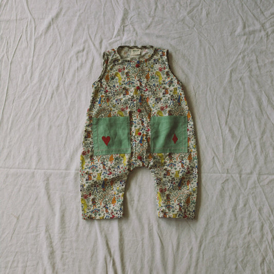 Alice in Wonderland Playsuit — Size 2