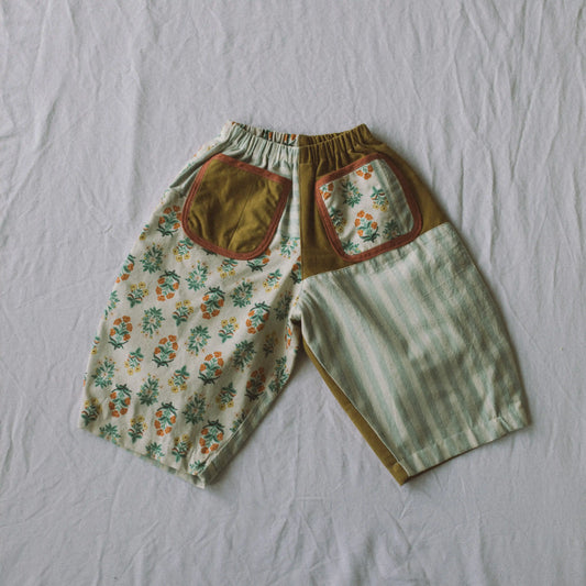 Floral Wallpaper Maggie Pants — Size 1–2